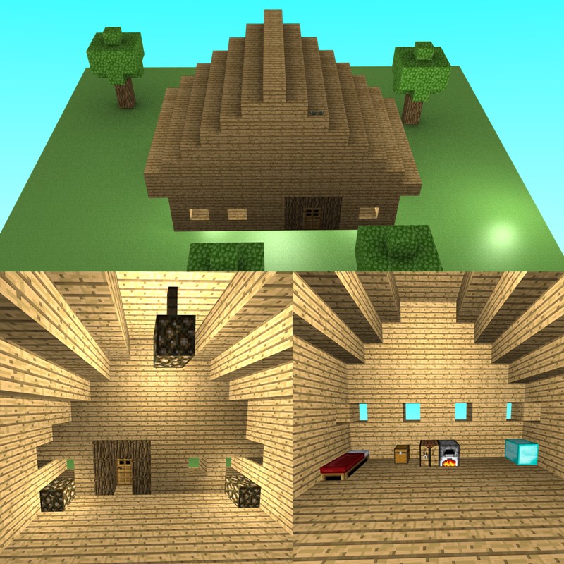 Humble Minecraft House preview image 1